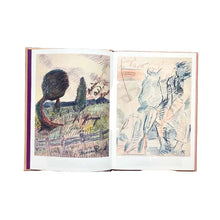 Load image into Gallery viewer, open book with colour illustrations

