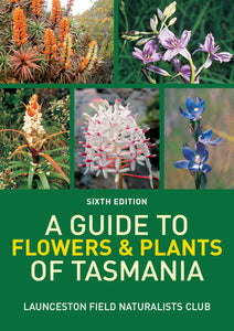Photographs of six different plant from Tasmania.
