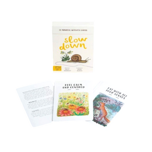 Slow Down 30 mindful activity cards
