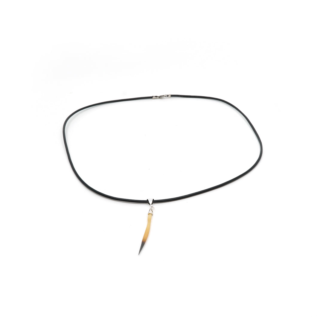 Jeanette James – Echidna quill necklace
