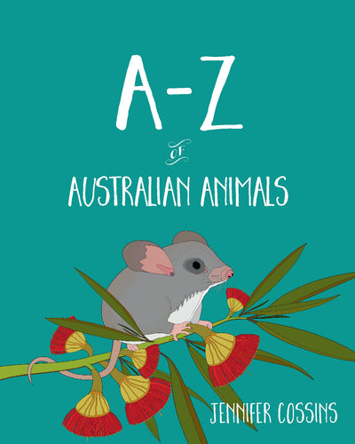 Beautifully illustrated children's alphabet book on Australian animals