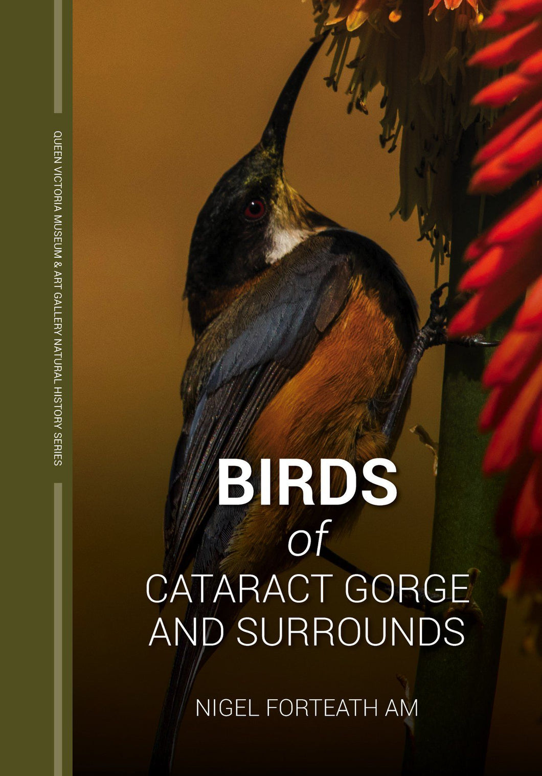 Book of birds from the Gorge, Launceston Tasmania Eastern Spinebill on cover.