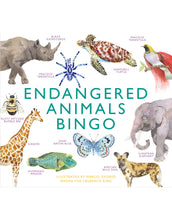 Load image into Gallery viewer, Illustrations of endangered animals.
