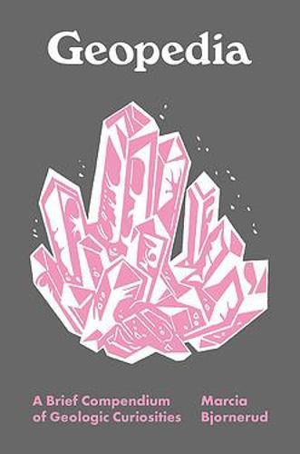 Illustration of a pink crystal cluster.