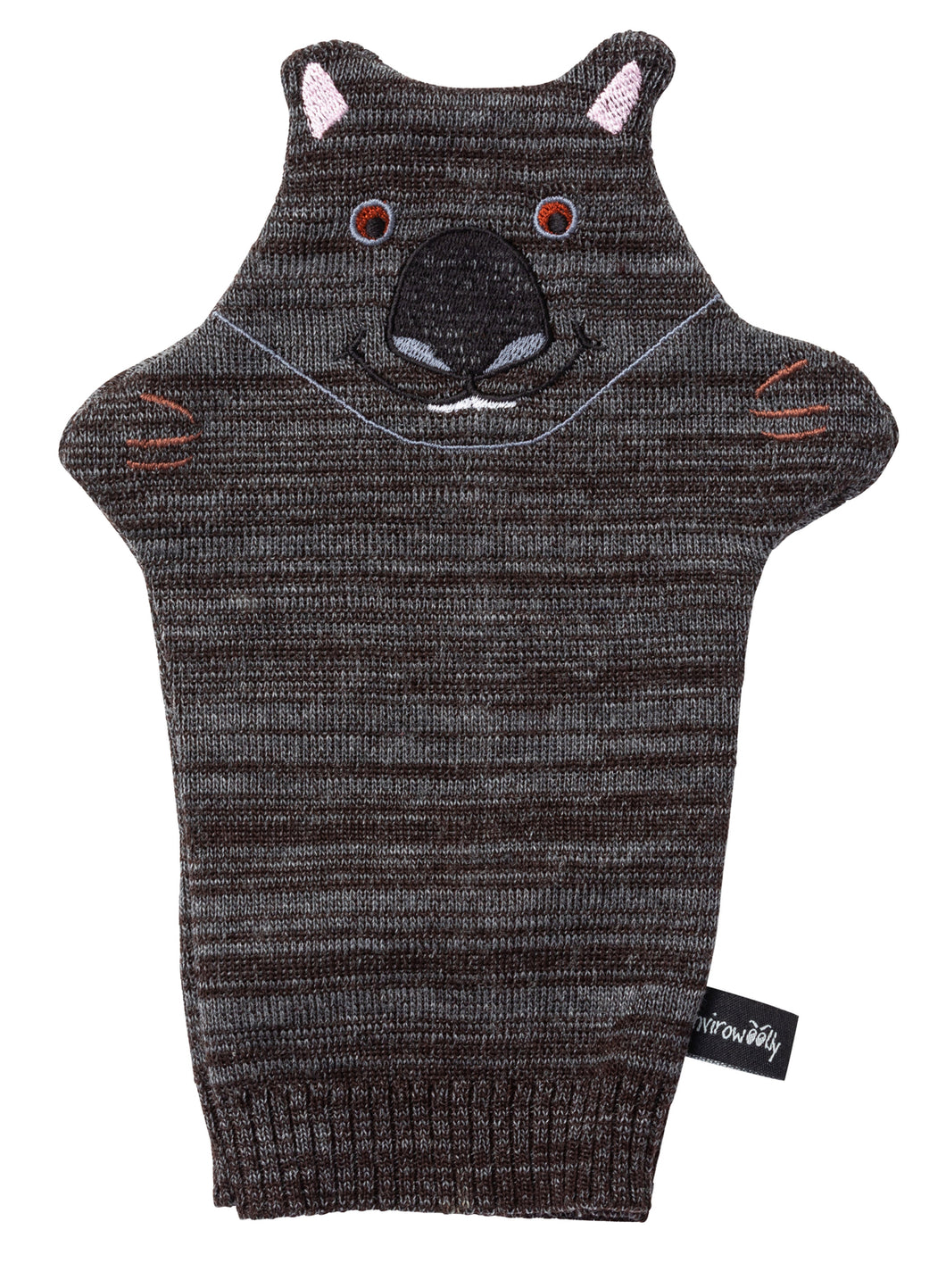 Wombat hand puppet