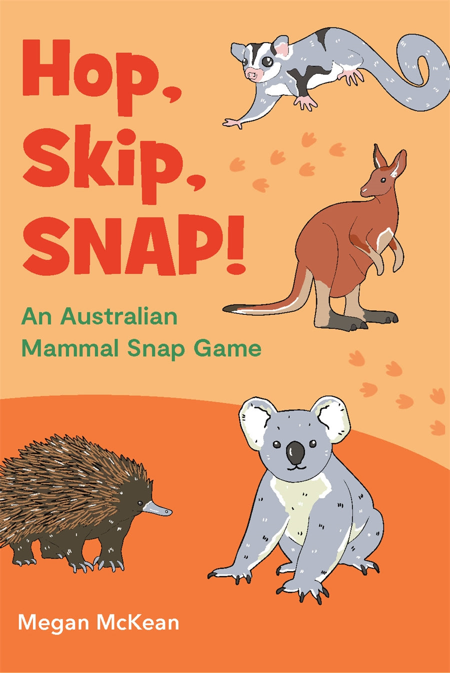 Illustrations of Australian animals.